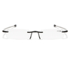 Rimless Telescope Folding Reading Glasses with portable cases