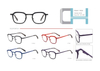 ready stocks vintage metal optical frame