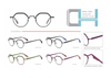 ready stocks vintage metal optical frame