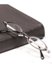 Stainless Steel Fashion Double Color Ladies Reading Glasses