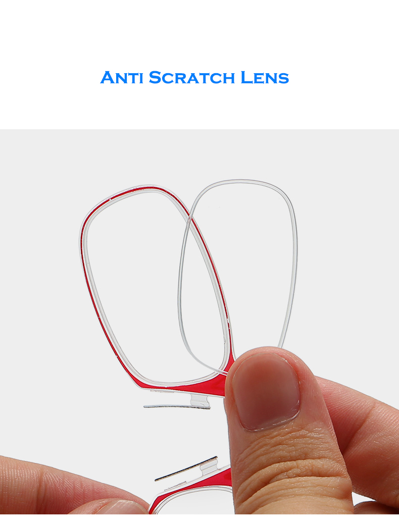 905F Portable Mini Nose Clip Reading Glasses Anti Blue Rays