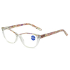 Newest Ladies Elegant Vintage Camouflage Patten Women Blue light Blocking Computer Digital Blue Light Spring Hinge Reading Glasses