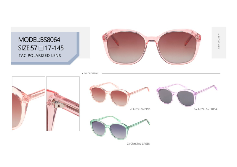 Hot Sale Ready to Sale Vintage Round Design Unisex Trendy UV400 TAC polarized Sunglasses