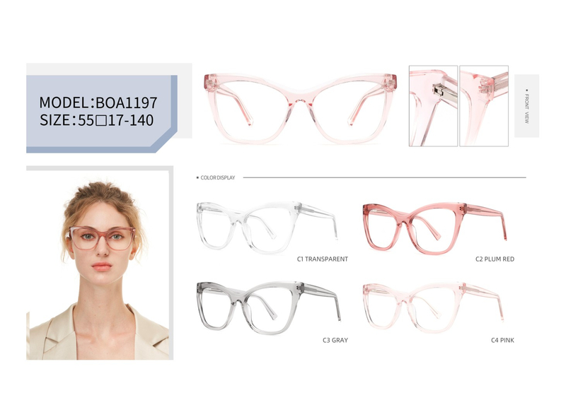 Ready stocks Handmade Acetate Optical Frame Classic Optical Frame