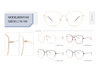 Ready Stocks Metal Optical Frames