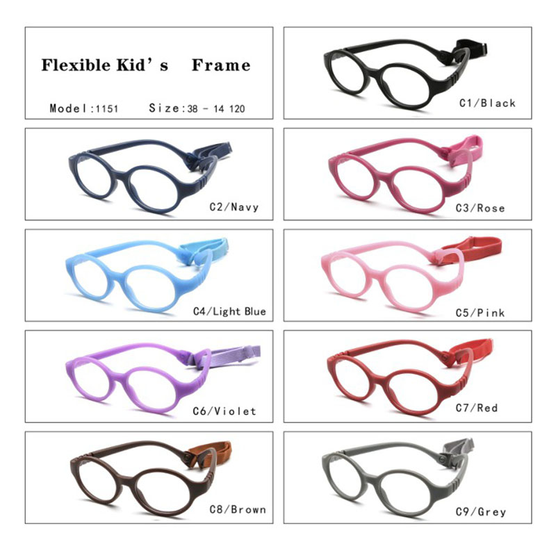 Ready Stocks Kids TR90 Optical Frames