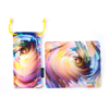 microfiber cleaning clothes and pouch