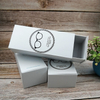 paper cardboard eyeglasses and reading glasses gift box and display box