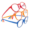  Fashion Plastic Reading Glasses with spring