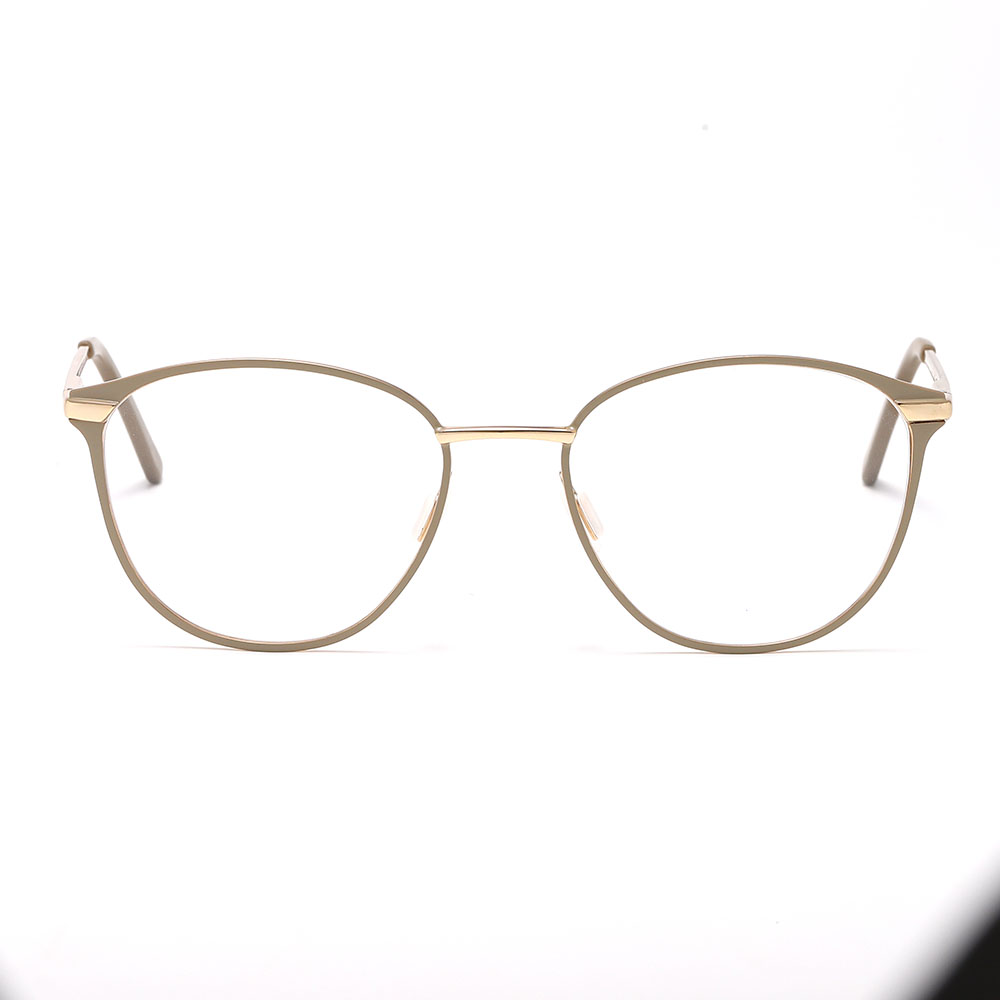 Hingh Quality Euro Design Vintage Double Color Ladies Stainless Optical Frames