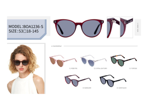 Hot Sale Ready Stocks Vintage Design Unisex Trendy UV400 Acetate TAC Polarized cat eye Sunglasses