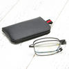 909F Portable Telescope Arms Multi Focus Photochromic Folding Reading Glasses Color Change Lens with Leather Pouch