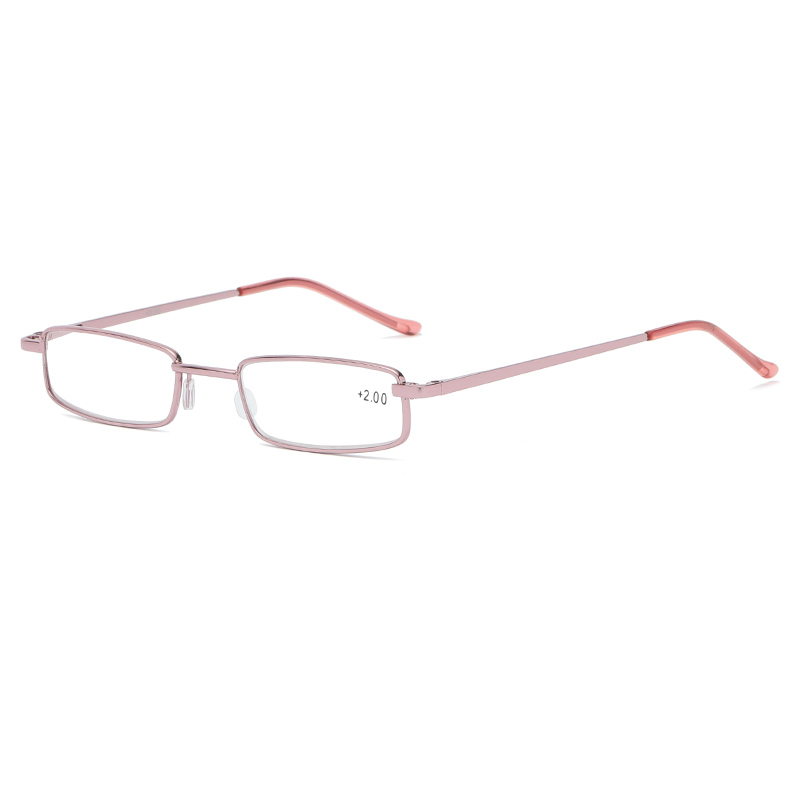 Compact Pen Readers with Aluminium cases Blue light Blocking Computer Digital Blue Light Spring Hinge Reading Glasses