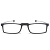 Adjustable Telescope Arms TR90 Reading Glasses with Cases UV400 Blue Light Reading Lens