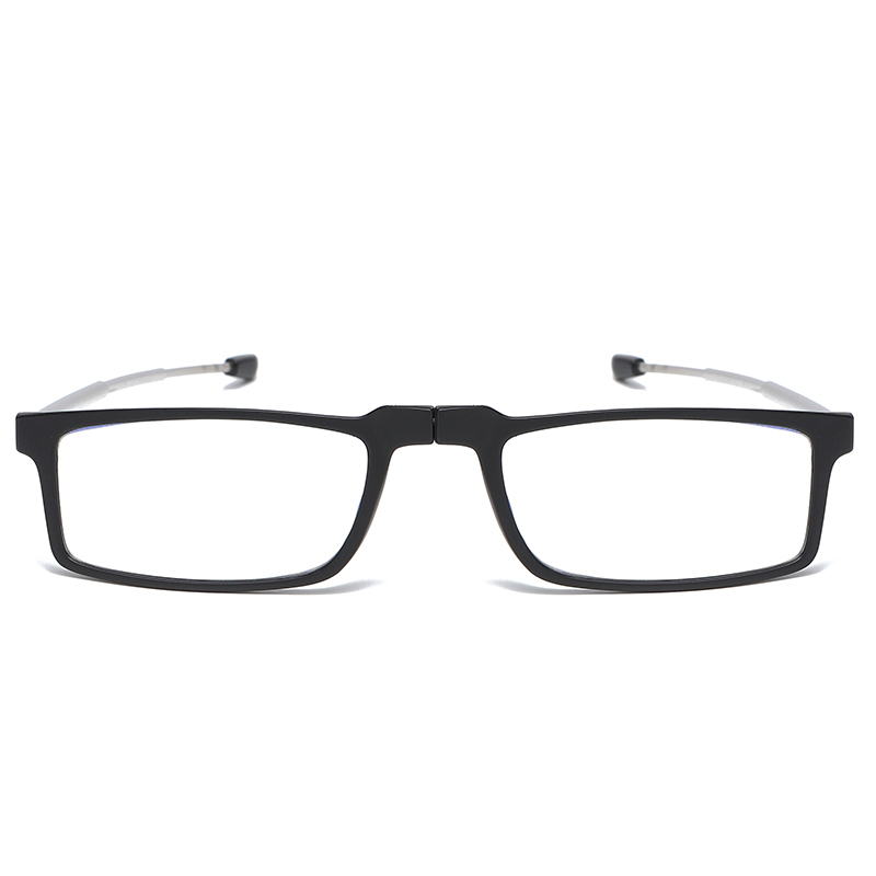 Adjustable Telescope Arms TR90 Reading Glasses with Cases UV400 Blue Light Reading Lens