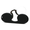 Model 915 Portable And Compact Nose Clip Reading Glasses Comfortable Slicon Nose Rimless without ARMS 