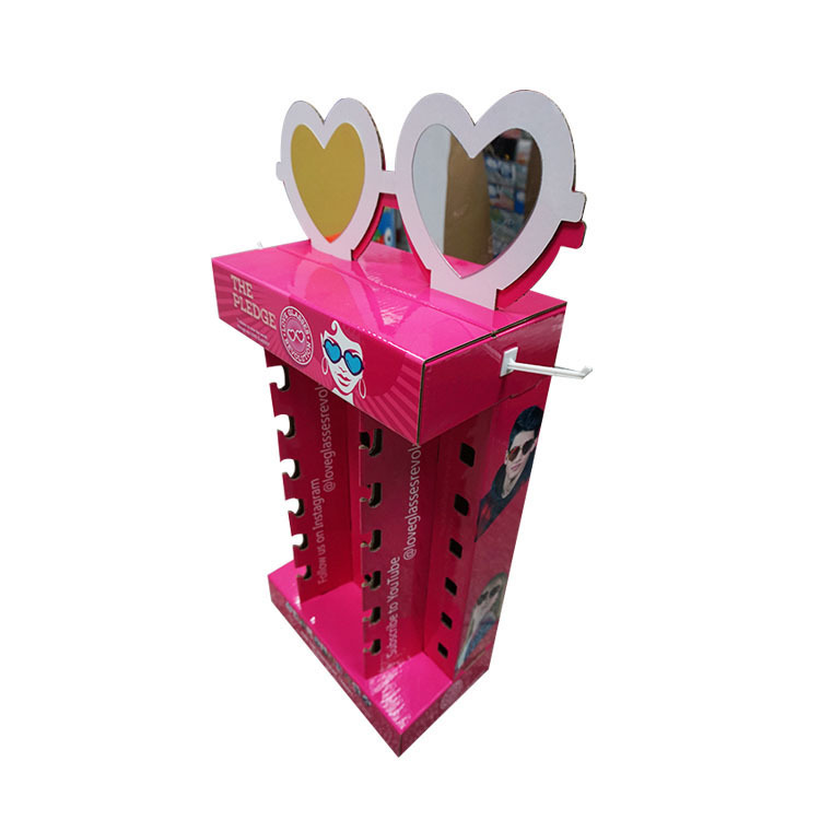 paper cardboard eyeglasses and reading glasses gift box and display box