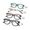 Fashion Plastic Reading Glasses with spring