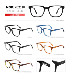 2023 newest RETRO Ready Stock Acetate spectacle frame