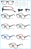 9210 Ready Stocks TR90 Optical Frames