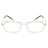 Stainless Steel Handmade No Screw Ultra Light Blue Light Reading Glasses