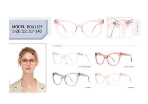  Wholesale Vintage Cat Eye Ladies Design Handmade Acetate Optical Frame Classic Optical Frame
