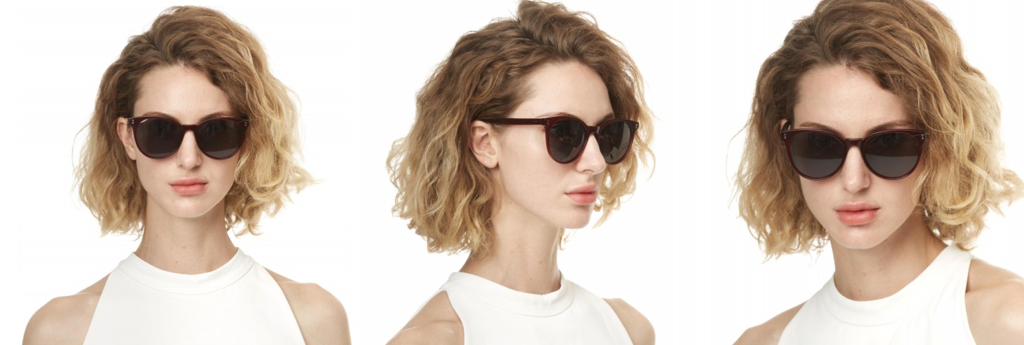 Hot Sale Ready Stocks Vintage Design Unisex Trendy UV400 Acetate TAC Polarized cat eye Sunglasses