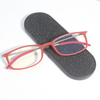Portable And Slim,Paper Card Flex TR90 Frames Anti Blue Rays Reading Glasses, PD62+-1MM