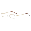 Compact Pen Readers with Aluminium cases Blue light Blocking Computer Digital Blue Light Spring Hinge Reading Glasses