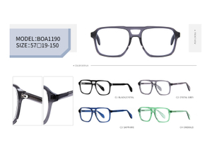 Ready stocks Handmade Acetate Optical Frame Classic Optical Frame