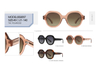  Ladies Vintage Design Unisex Trendy UV400 TAC Polarized Acetate Sunglasses