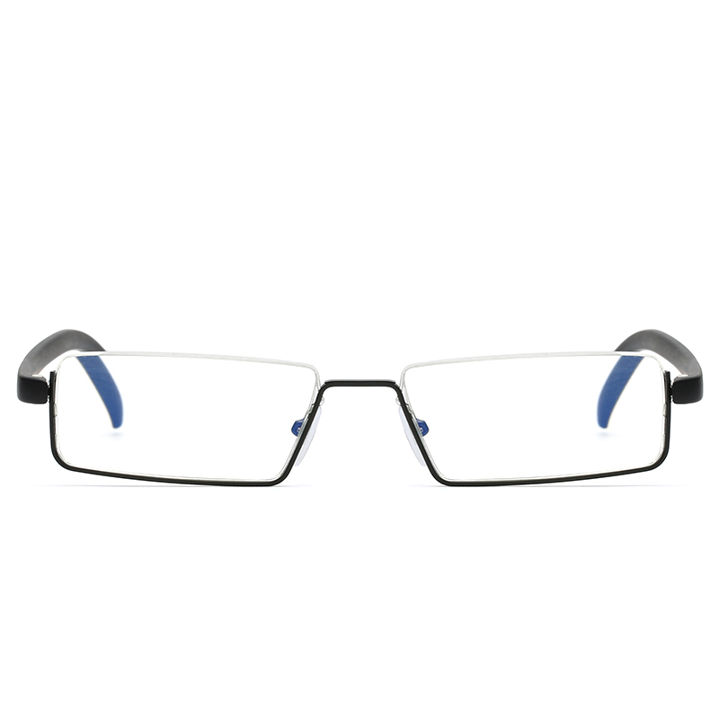 Ultra Light Blue Light Blocking Half Frame Reading Glasses with Free Cases