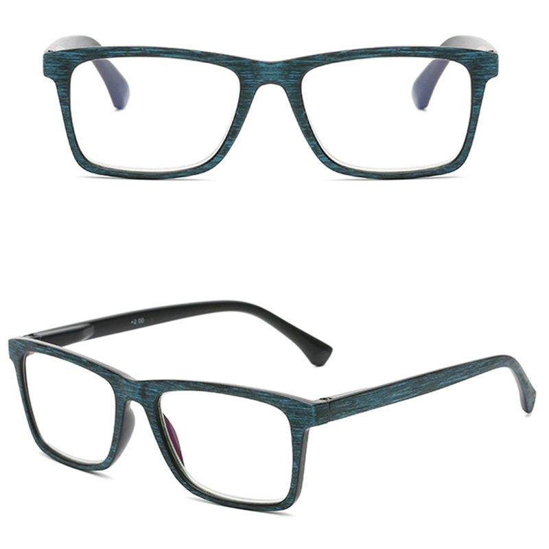 Men's Reading Glasses Wooden Design Blue Light Blocking,eye protection UV400