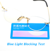 Unisex Bifocal Reading Glasses Stainless Steel Vintage RImless Design Blue light Blocking Digital Reading Glasses