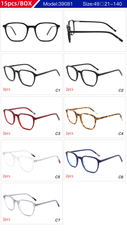  Ready To Sale Fashion Design Handmade Acetate Optical Frame Classic Optical Frame 
