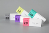 paper cardboard eyeglasses and reading glasses gift box and display box