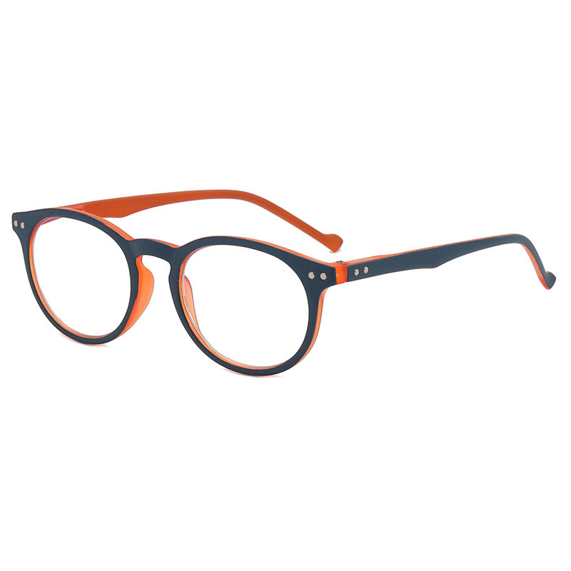 Unisex Vintage Design Novel Colors Plastic Anti Blue Rays Unisex Reading Glasses 
