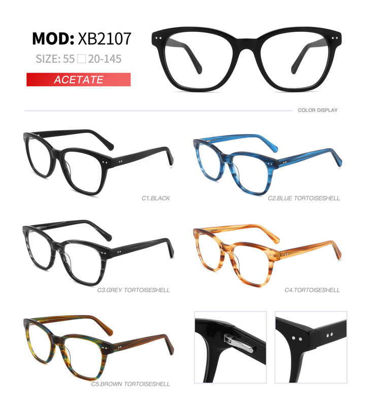 2023 newest vintage Ready Stock Acetate eyeglasses frames