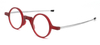 TR90 Frames Stainless Steel Telescope Arms Foldable Blue Light Vintage Round Reading Glasses