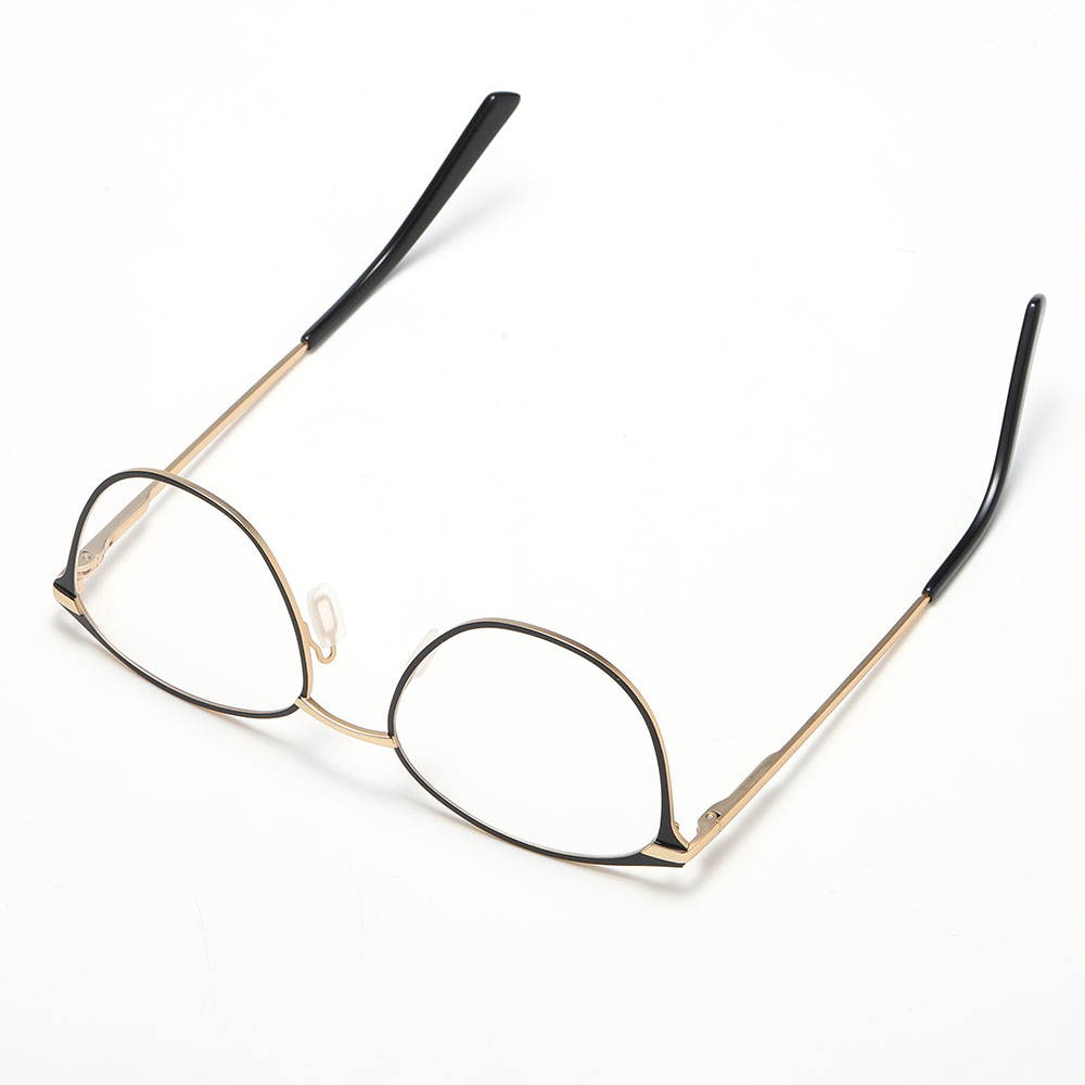 Hingh Quality Euro Design Vintage Double Color Ladies Stainless Optical Frames