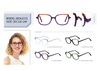  Wholesale Custom Logo Fashion Luxury Lamination Design Handmade Acetate Optical Frame