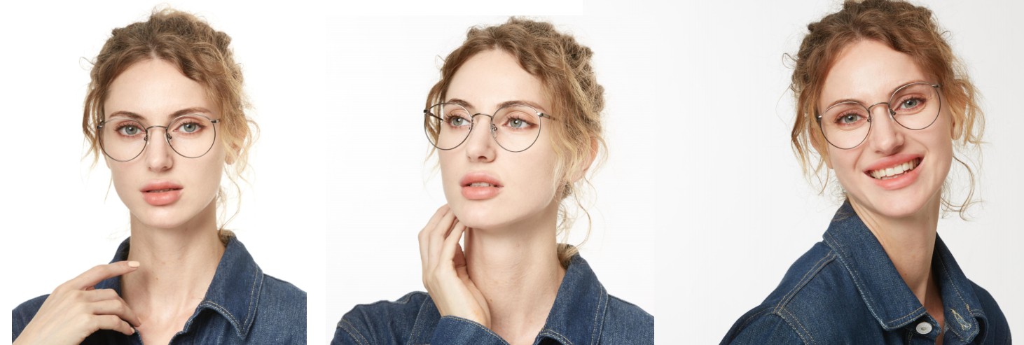  Wholesale Vintage Ladies Design Stainless Steel Classic Metal Optical Frame eyeglasses frame