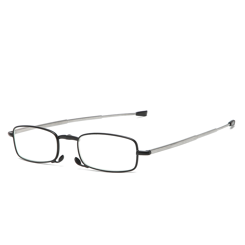 Blue Ligth Blocking Telescope Arms Portable Compact Folding Reading Glasses