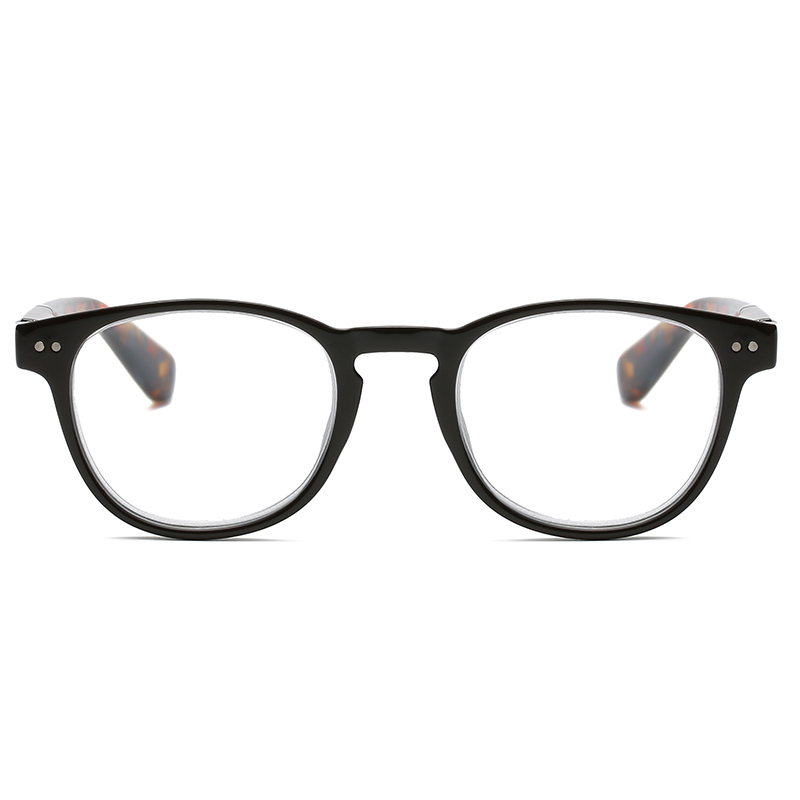 Ladies Vintage Spring Hinge Plastic Reading Glasses with AC lens