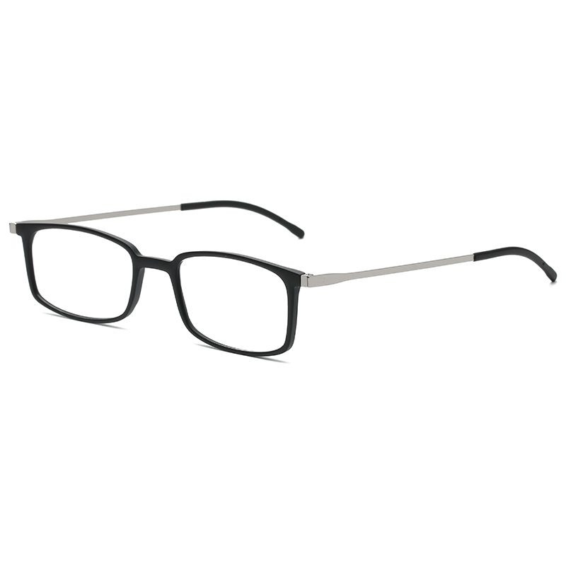 Portable Super Light TR90 Blue Light Block Reading Glasses with Slim cases