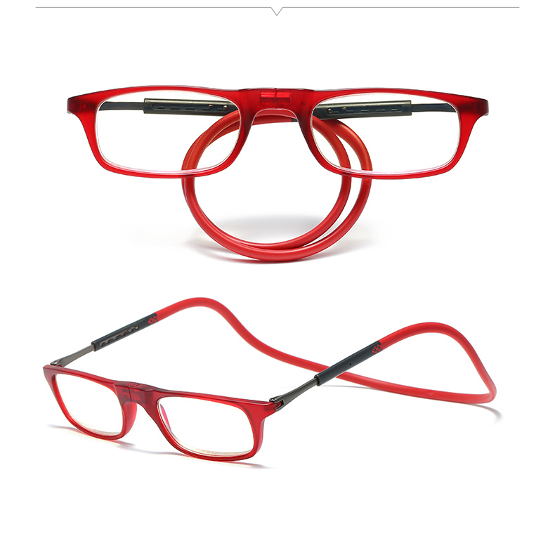 MOD.917S Hang on Neck Blue Light Blocking Reading Glasses,Comfortable Slicon Arms