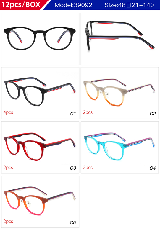  Ready To Sale Fashion Design Handmade Acetate Optical Frame Classic Optical Frame 