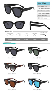 Acetate Sunglasses TAC polarized lens