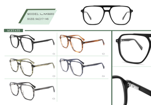  Ready To Sale Men's Vintage Design Handmade Acetate Optical Frame Classic Optical Frame