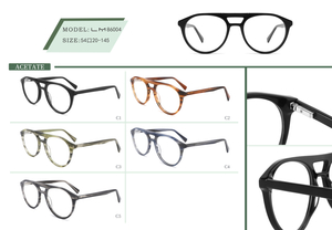  Ready To Sale Men's Vintage Design Handmade Acetate Optical Frame Classic Optical Frame